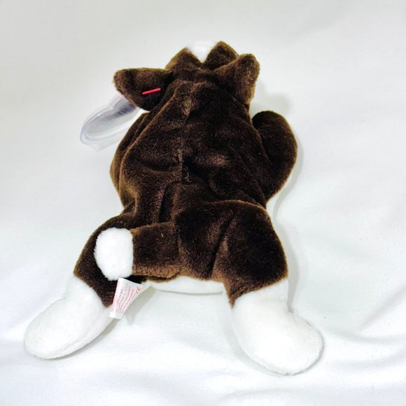 Ty Bruno Beanie Baby Vintage 1997 - Retired - All Tags/Heart Protector - Picture 4 of 12